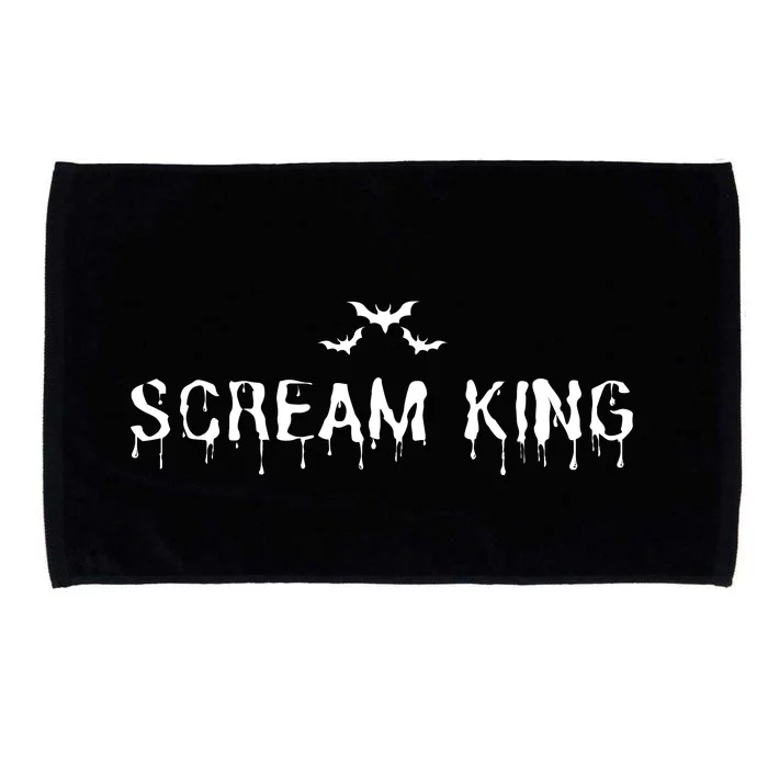 Scream King Funny Halloween Microfiber Hand Towel