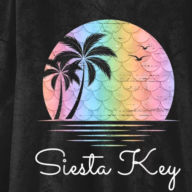 Siesta Key Florida Vacation Beach Island Family Group Hooded Wearable Blanket