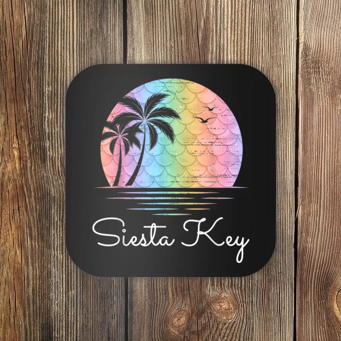 Siesta Key Florida Vacation Beach Island Family Group Coaster