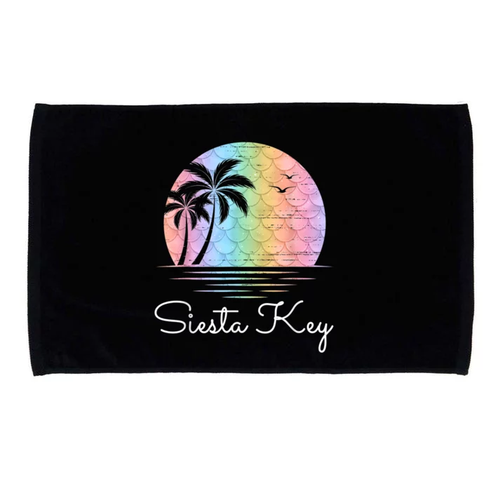 Siesta Key Florida Vacation Beach Island Family Group Microfiber Hand Towel