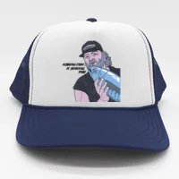Shimano Kissing Fish N Sinking Piss Legacy Tie Dye Trucker Hat