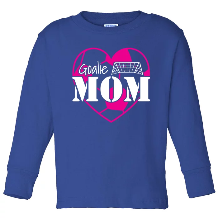 Soccer Keeper Football Mother I Mom Sports Parents Goalie Gift Toddler Long Sleeve Shirt