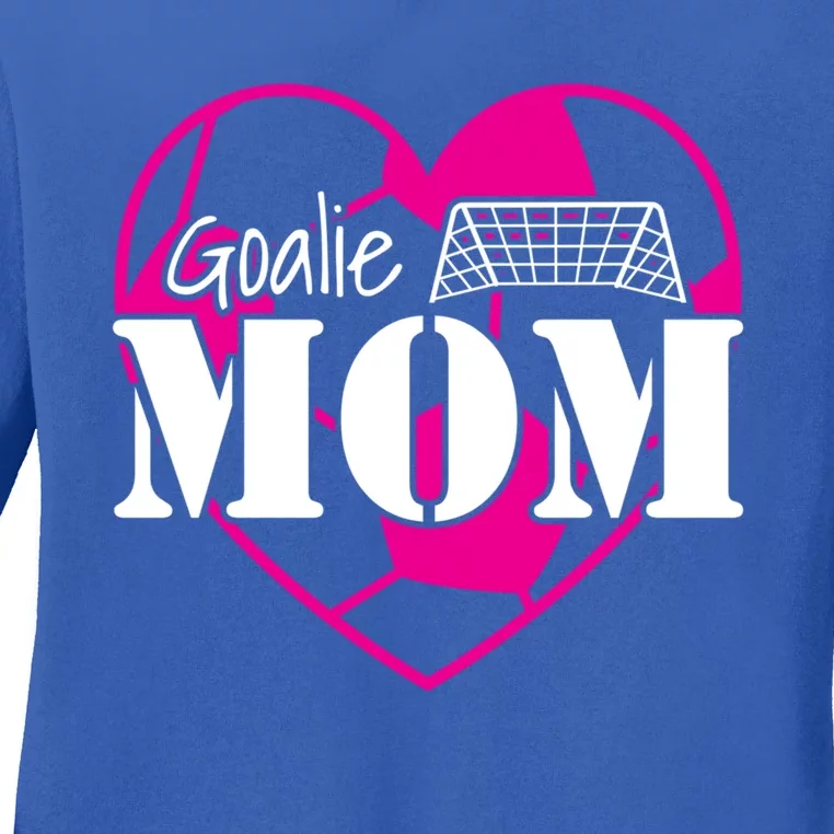 Soccer Keeper Football Mother I Mom Sports Parents Goalie Gift Ladies Long Sleeve Shirt