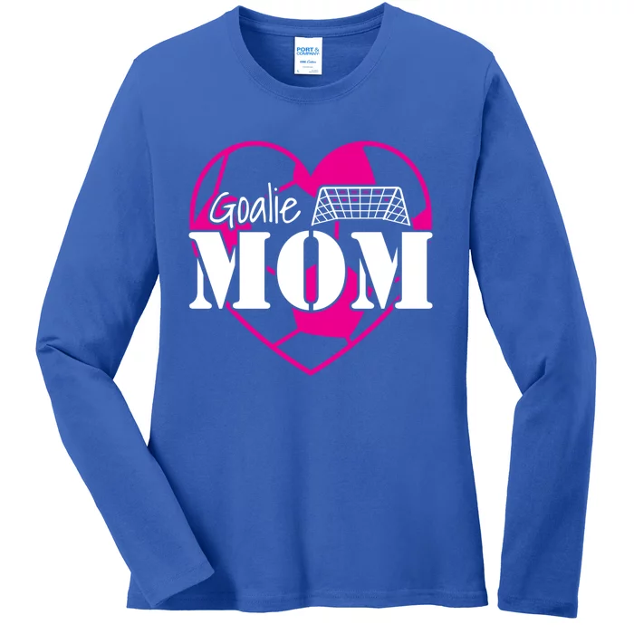 Soccer Keeper Football Mother I Mom Sports Parents Goalie Gift Ladies Long Sleeve Shirt