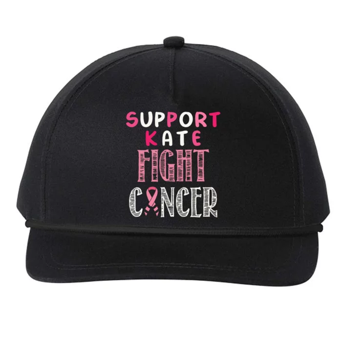 Support Kate Fight Cancer Kate Middleton Snapback Five-Panel Rope Hat