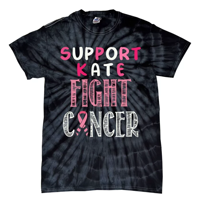 Support Kate Fight Cancer Kate Middleton Tie-Dye T-Shirt