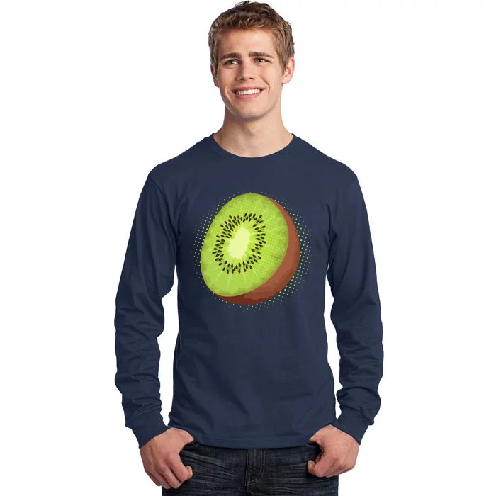 Summer Kiwi Fruit Tall Long Sleeve T-Shirt