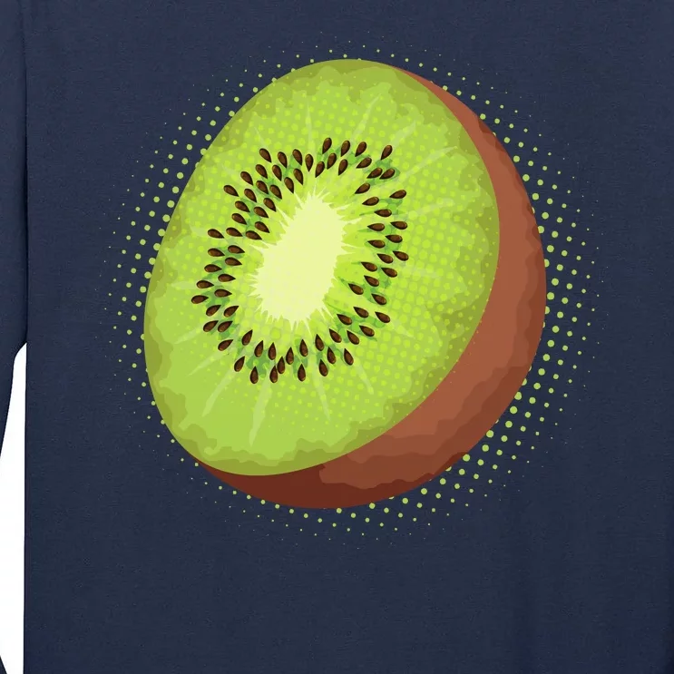 Summer Kiwi Fruit Tall Long Sleeve T-Shirt