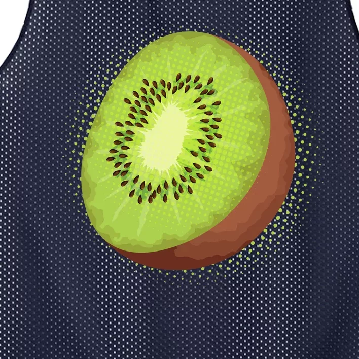 Summer Kiwi Fruit Mesh Reversible Basketball Jersey Tank