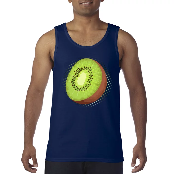 Summer Kiwi Fruit Tank Top