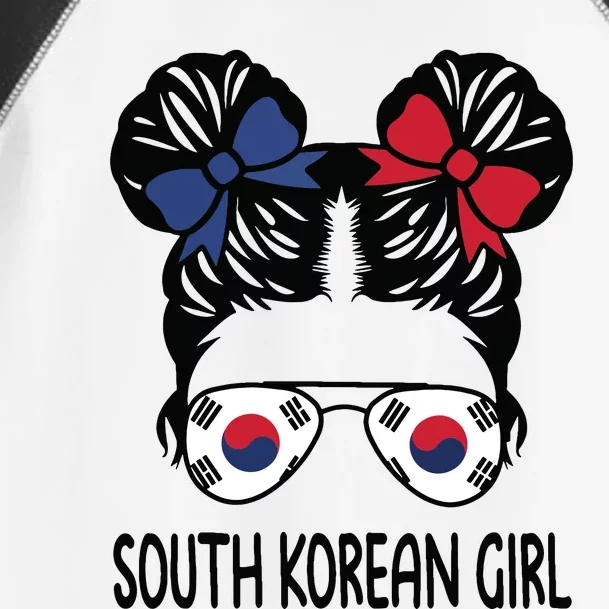 South Korean Girl Messy Hair South Korea Pride Womens Kids Toddler Fine Jersey T-Shirt