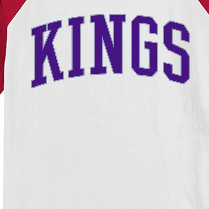 Sacramento Kings Gift Kids Colorblock Raglan Jersey