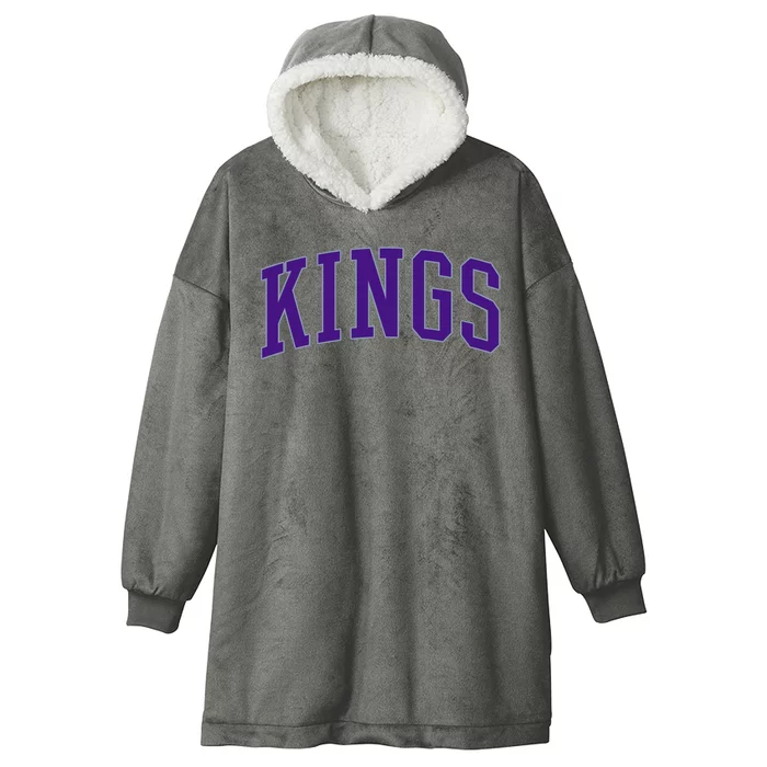 Sacramento Kings Gift Hooded Wearable Blanket