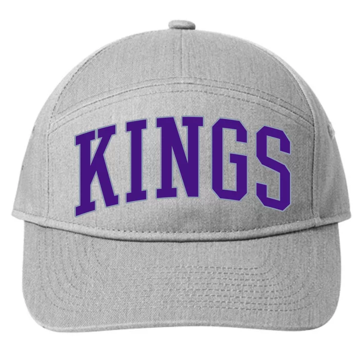 Sacramento Kings Gift 7-Panel Snapback Hat