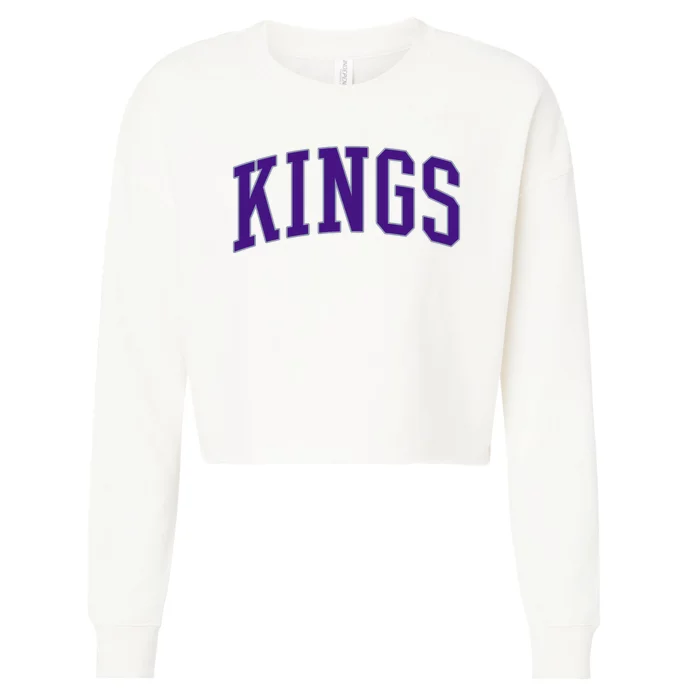 Sacramento Kings Gift Cropped Pullover Crew