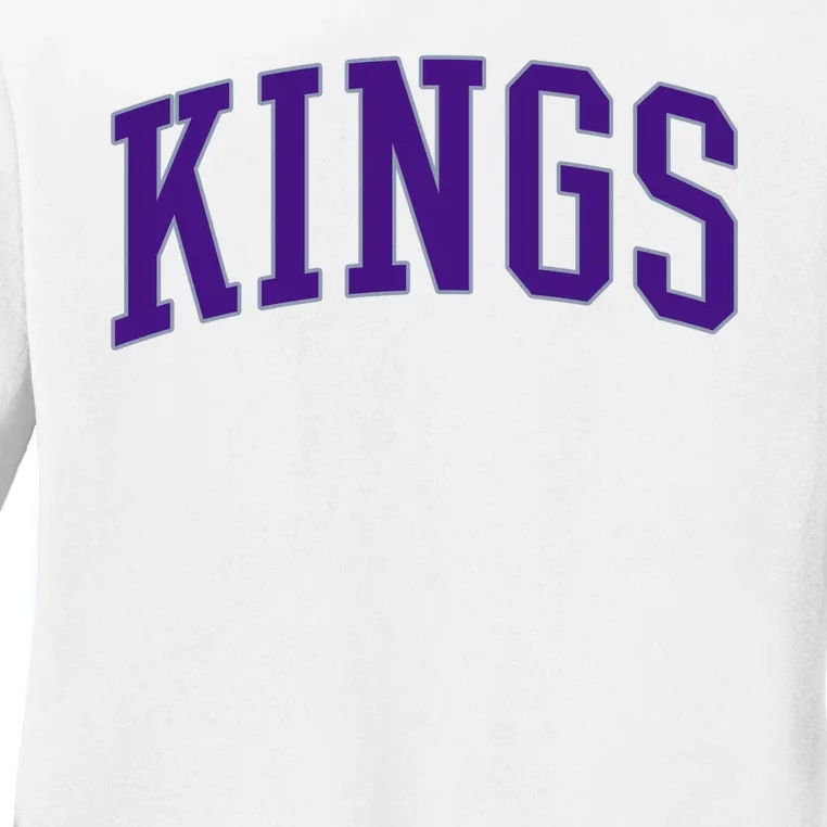 Sacramento Kings Gift Ladies Long Sleeve Shirt