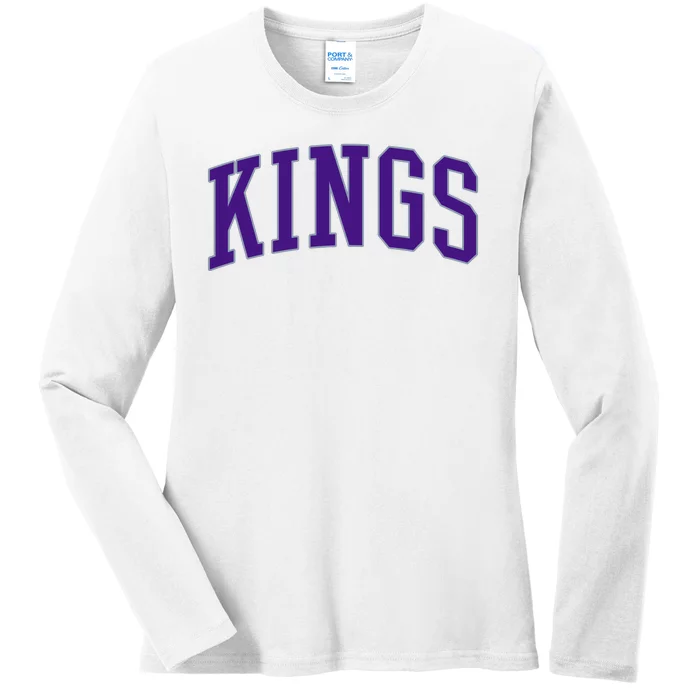 Sacramento Kings Gift Ladies Long Sleeve Shirt