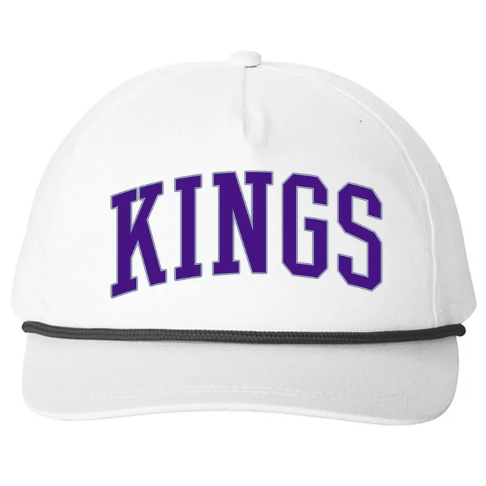 Sacramento Kings Gift Snapback Five-Panel Rope Hat