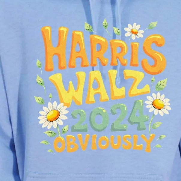 Support Kamala Harris Walz 2024 Obviously Kamala Harris 2024 Unisex Surf Hoodie