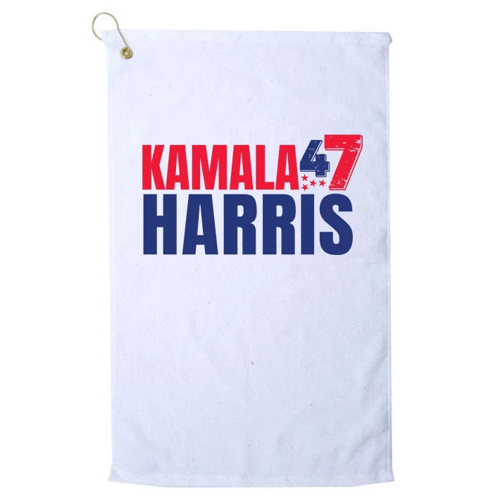 Senator Kamala Harris In 2020 | Distressed Platinum Collection Golf Towel