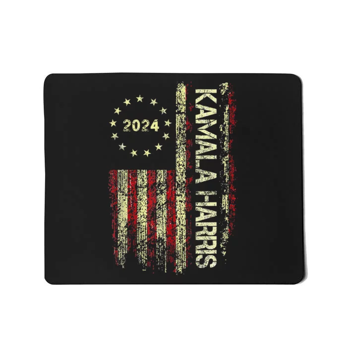 Support Kamala Harris Vote 2024 Democrat Usa President Mousepad