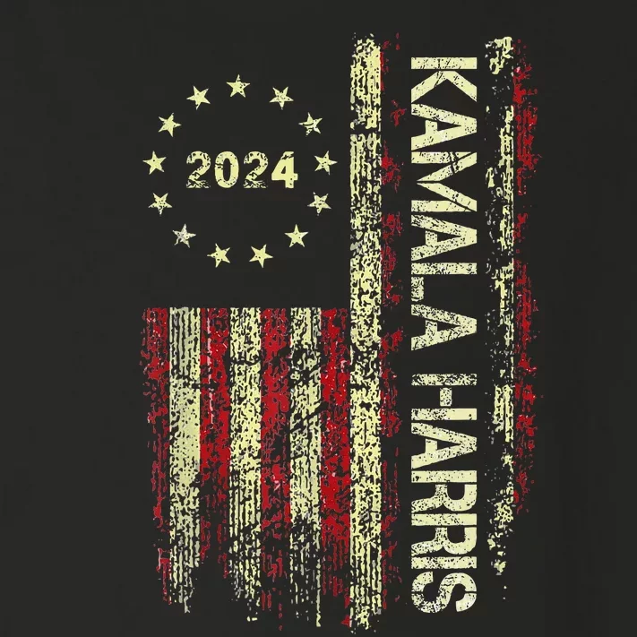 Support Kamala Harris Vote 2024 Democrat Usa President Toddler Long Sleeve Shirt