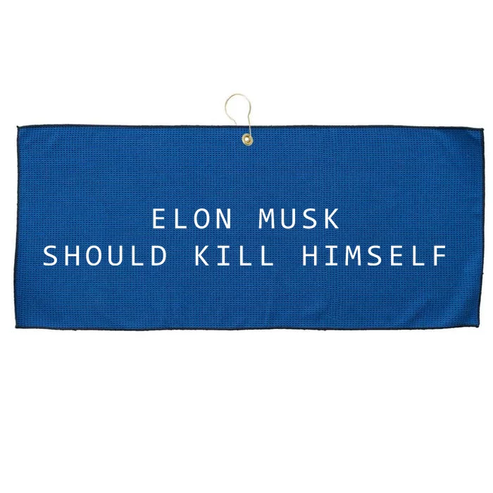 Should Kill Himself Large Microfiber Waffle Golf Towel