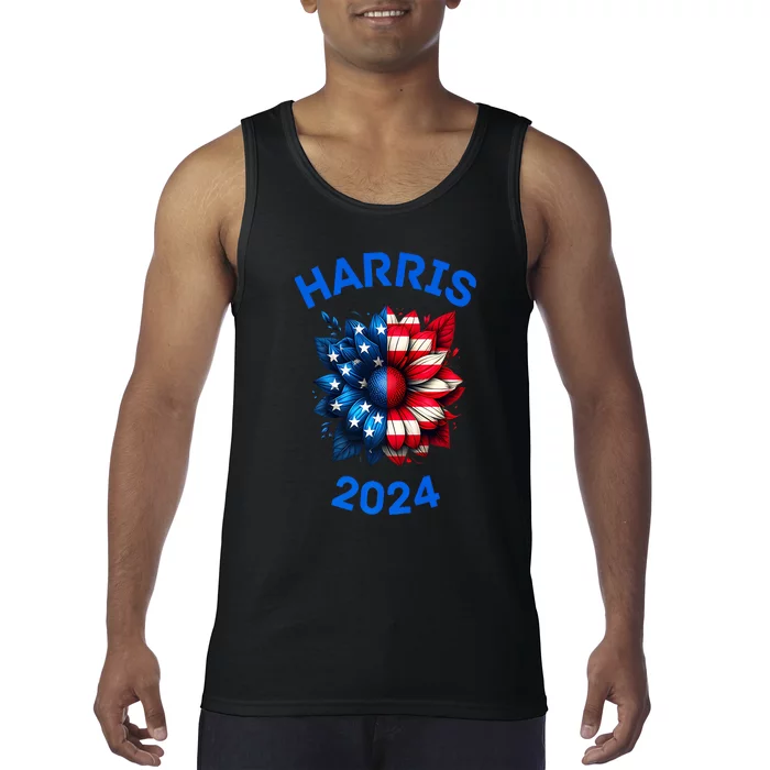 Sunflower Kamala Harris 2024 Tank Top