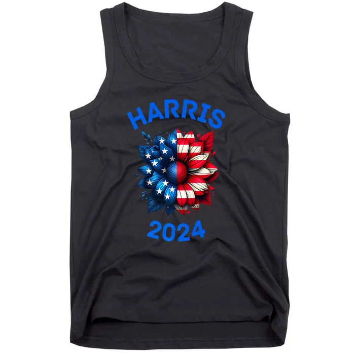 Sunflower Kamala Harris 2024 Tank Top