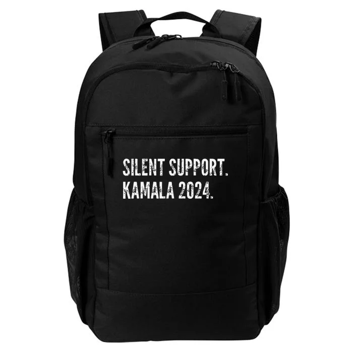 Simple Kamala Harris 2024 Silent Support Election 2024 Daily Commute Backpack