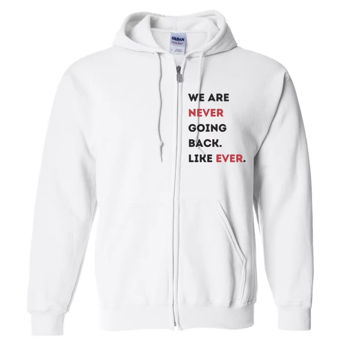 Support Kamala Harris In Election 2024 Full Zip Hoodie