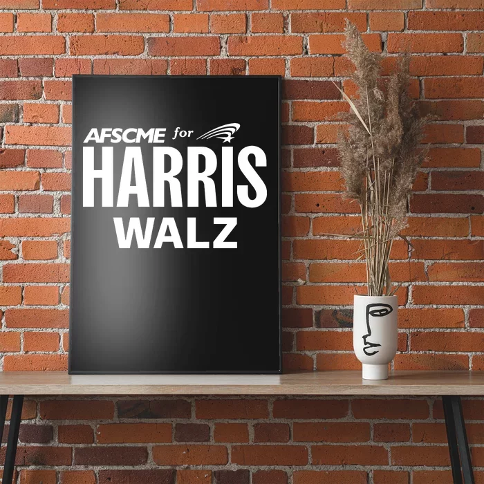 Sean Kitchen Harris Walz Afscme Poster