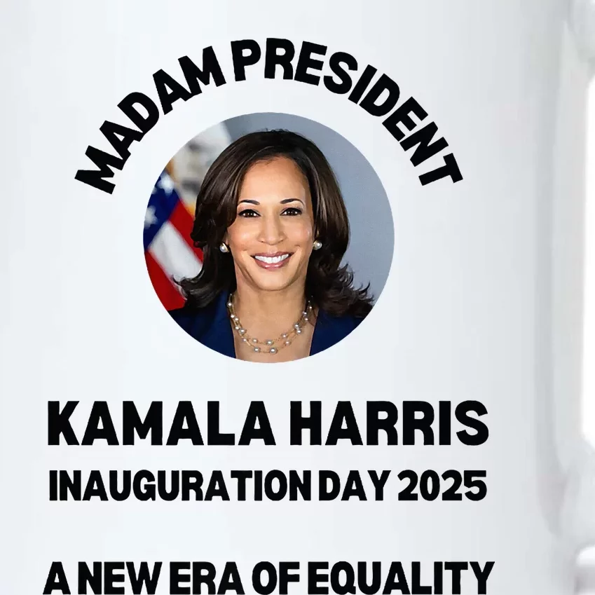 Simple Kamala Harris 2024 Walz Era Equality Inauguration Day Black Color Changing Mug