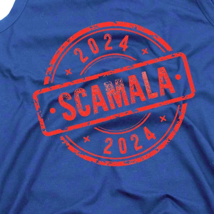 Scamala Kamala Harris Unmasked 2024 Tank Top