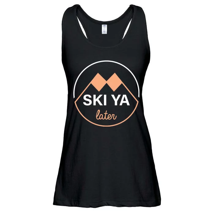 Ski Ya Later Ladies Essential Flowy Tank