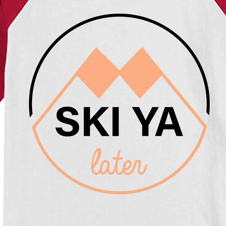 Ski Ya Later Kids Colorblock Raglan Jersey