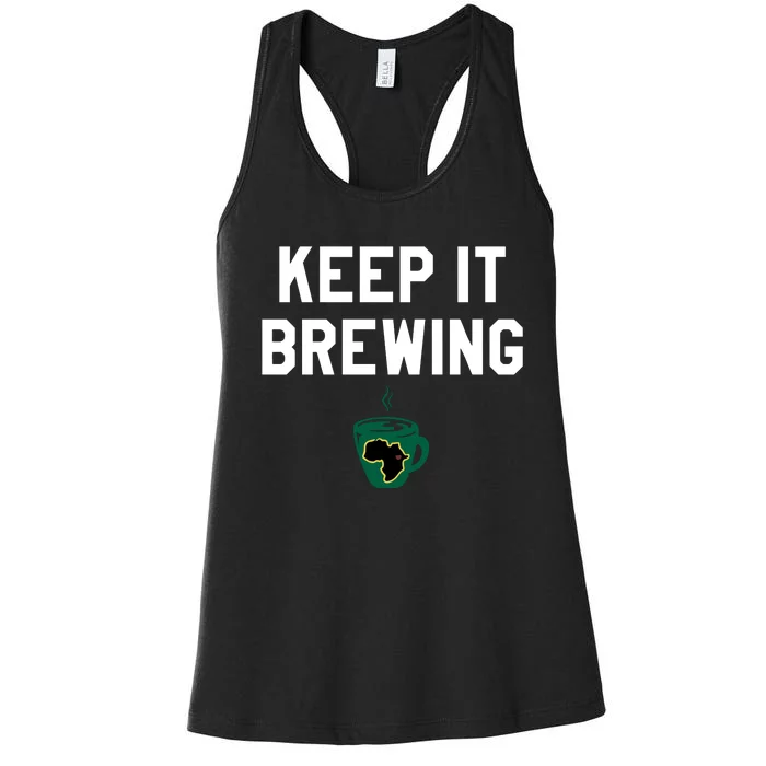 Starbucksbpn Keep It Brewing Women's Racerback Tank