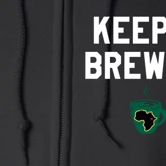 Starbucksbpn Keep It Brewing Full Zip Hoodie