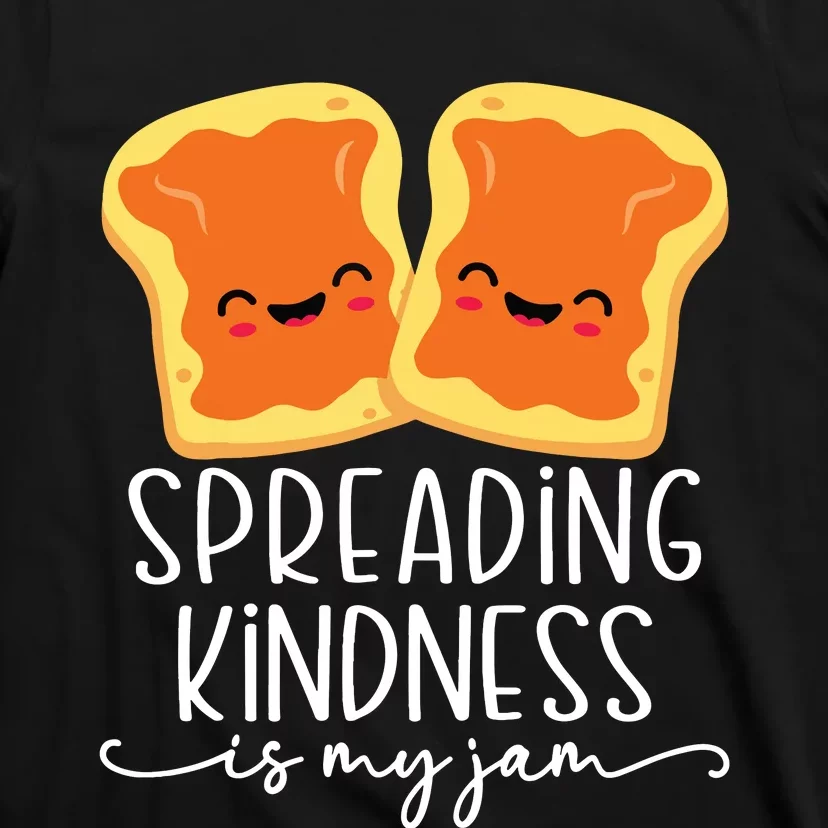 Spreading Kindness Is My Jam Orange Unity Day Anti Bullying T-Shirt