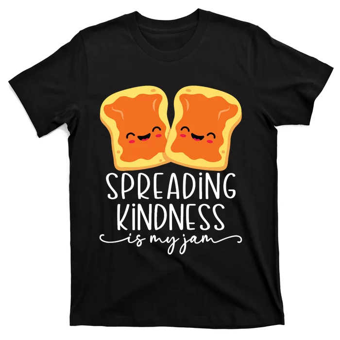 Spreading Kindness Is My Jam Orange Unity Day Anti Bullying T-Shirt