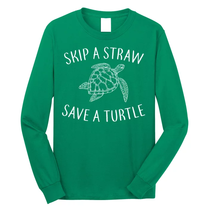 Sea Turtle Skip a Straw Save a Turtle T-Shirt