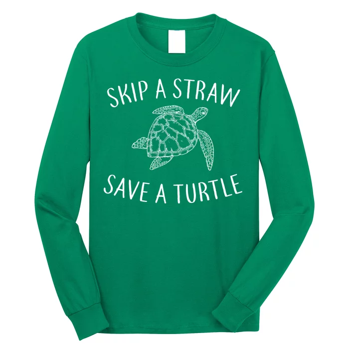 Skip the Straw Turtle Tee