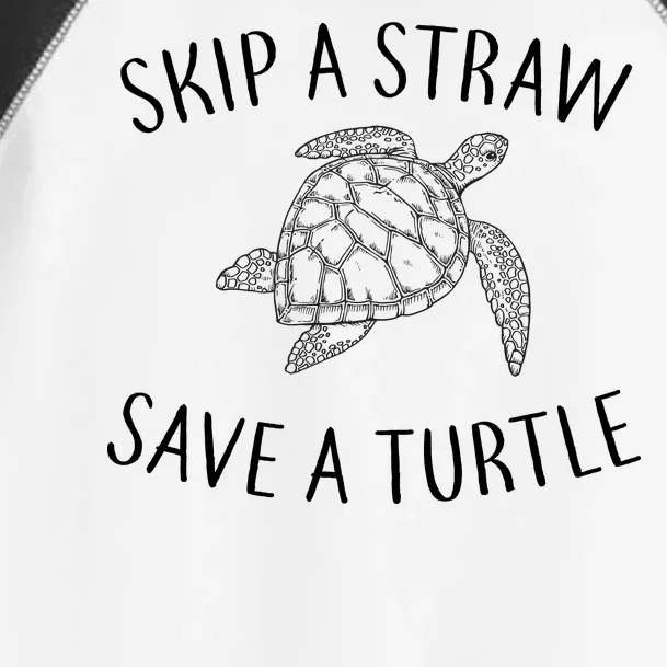 Skip a Straw Save a Turtle Toddler Fine Jersey T-Shirt