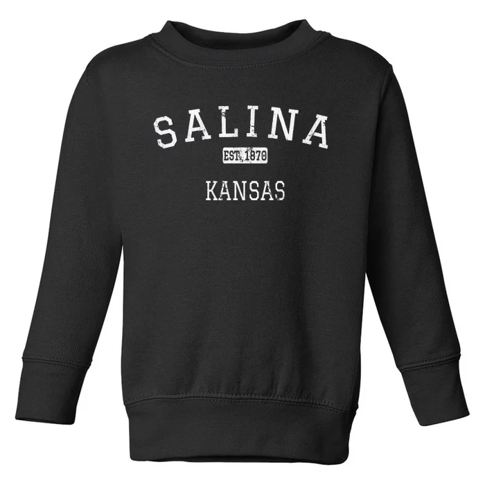 Salina Kansas KS Vintage Toddler Sweatshirt