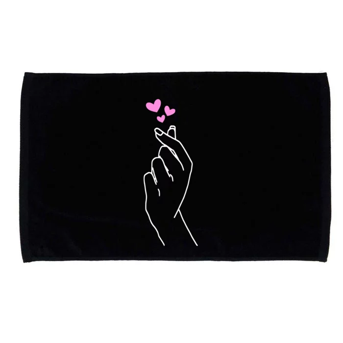 Saranghae Korean Kdrama Lovers Microfiber Hand Towel