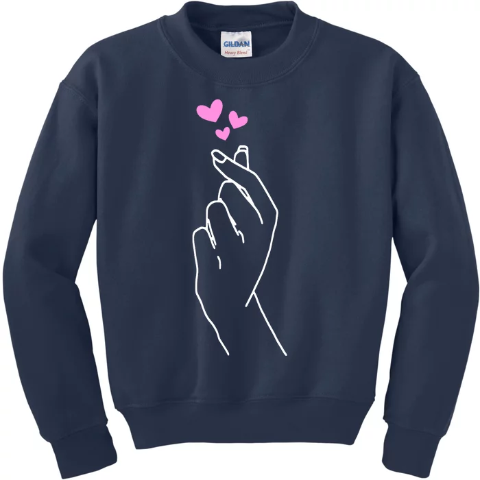 Saranghae Korean Kdrama Lovers Kids Sweatshirt