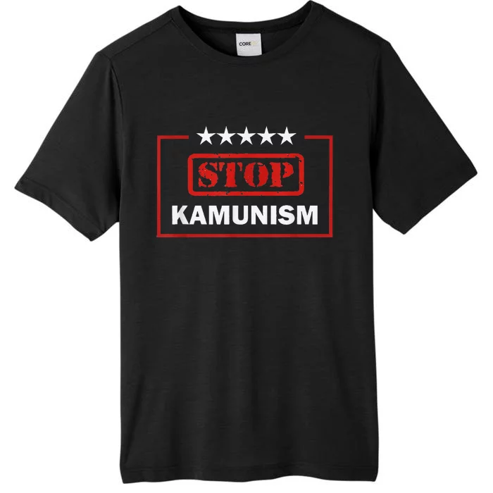 Stop Kamunism Kamala Harris 2024 Trump Vance ChromaSoft Performance T-Shirt