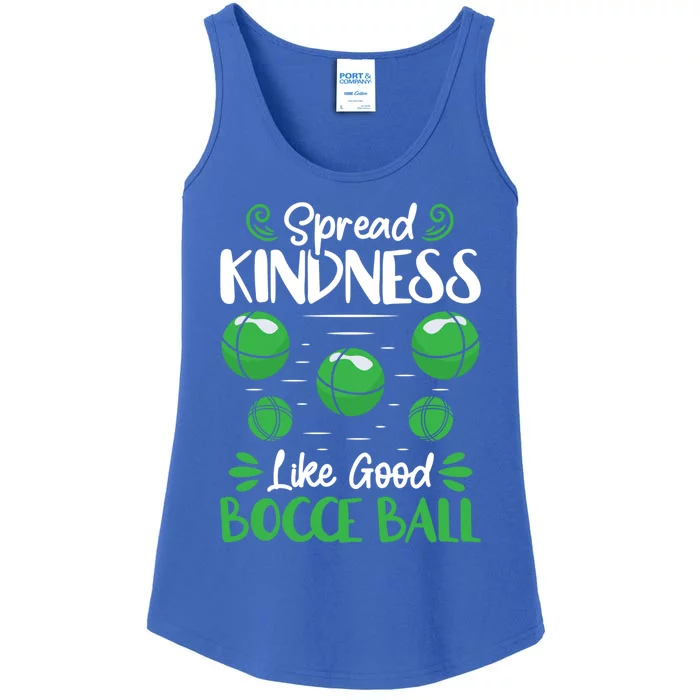 Spread Kindness Like Good Bocce Ball Gift Ladies Essential Tank