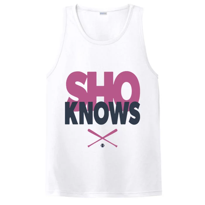 Sho Knows Los Angeles Angels Performance Tank