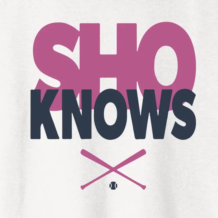 Sho Knows Los Angeles Angels Women's Crop Top Tee